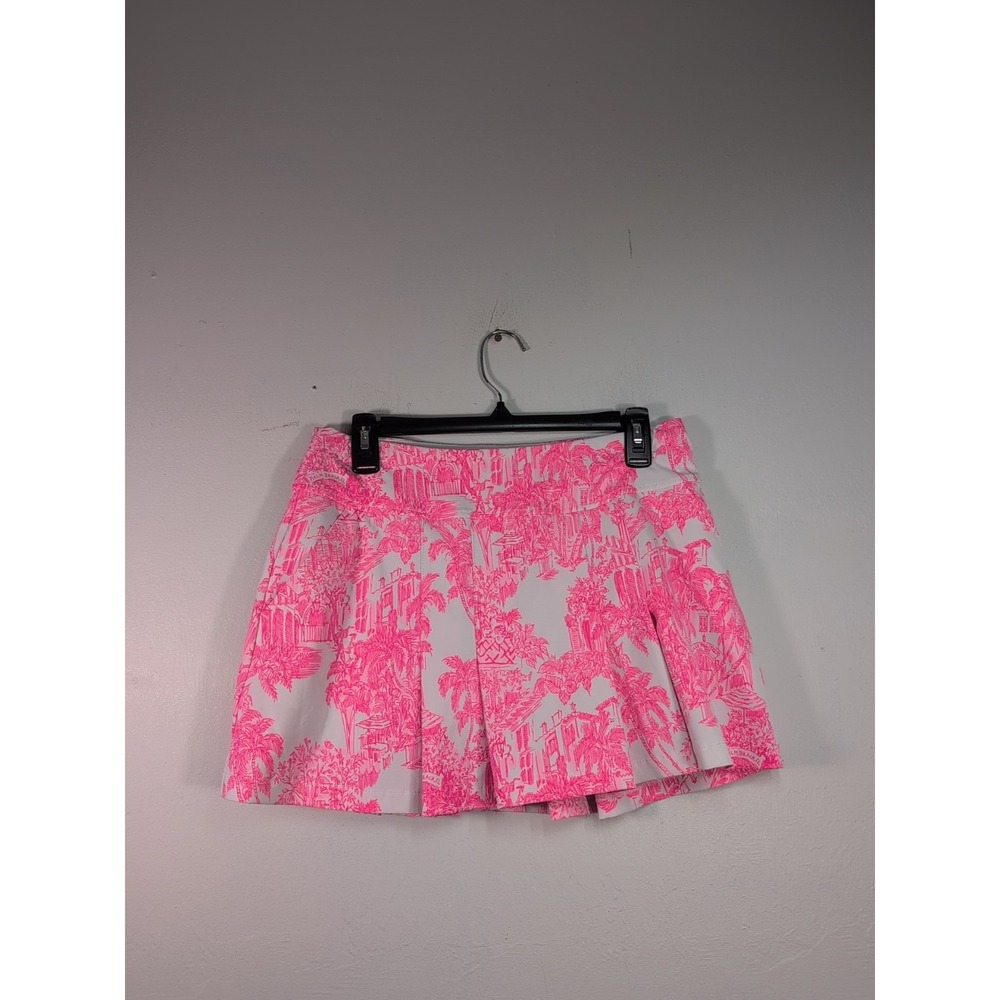 Lilly Pulitzer Malaga‎ Skort PB Anniversary Toile UPF 50+ Size 6 (12044C)